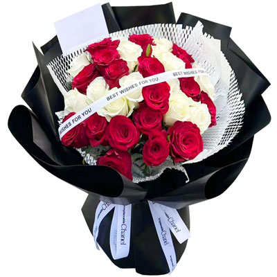 伊犁28朵玫瑰花混搭，充满爱的温暖